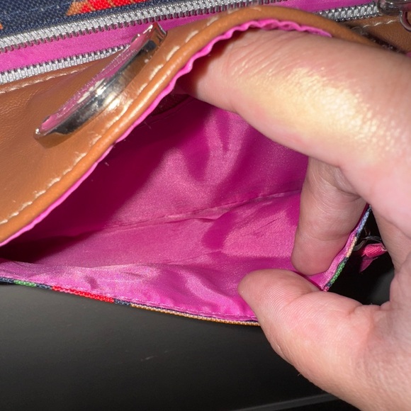 Lily Bloom Multicolor Patterned Purse - Picture 10 of 11